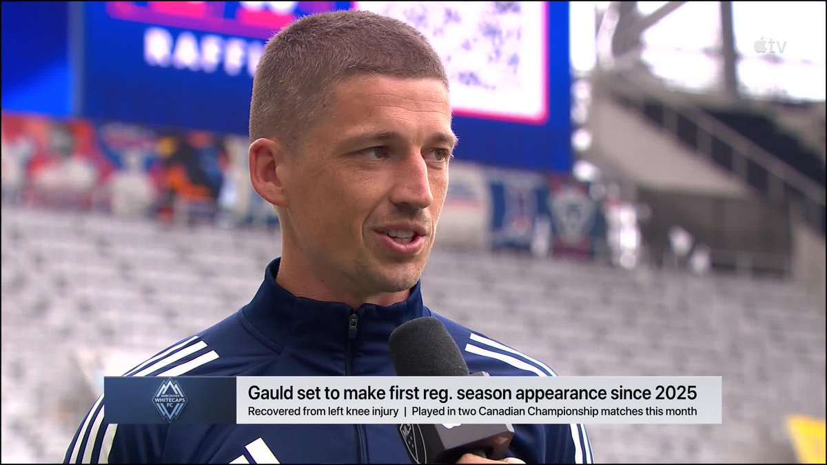 "I'm just excited to get back and do my bit." 💪 Ryan Gauld is BACK from injury and ready for his first MLS start in 500 days as Vancouver Whitecaps FC take on FC Cincinnati. 📺 Apple TV (7:30pm ET):