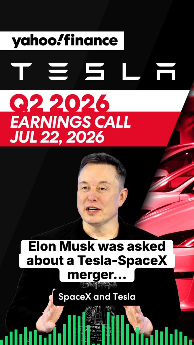 There's a time and place to talk about a $TSLA and $SPCX merger. And according to Elon Musk, that's not an earnings call.