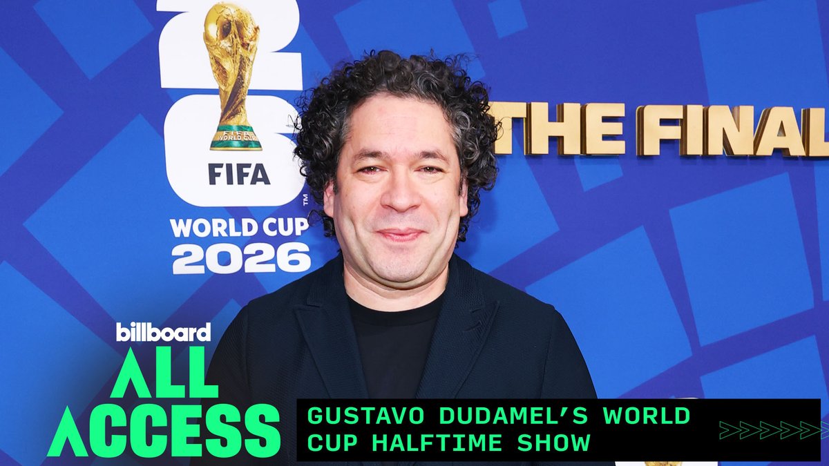 Go behind the scenes of the first-ever World Cup Halftime Show with Gustavo Dudamel in Billboard All Access. ⚽