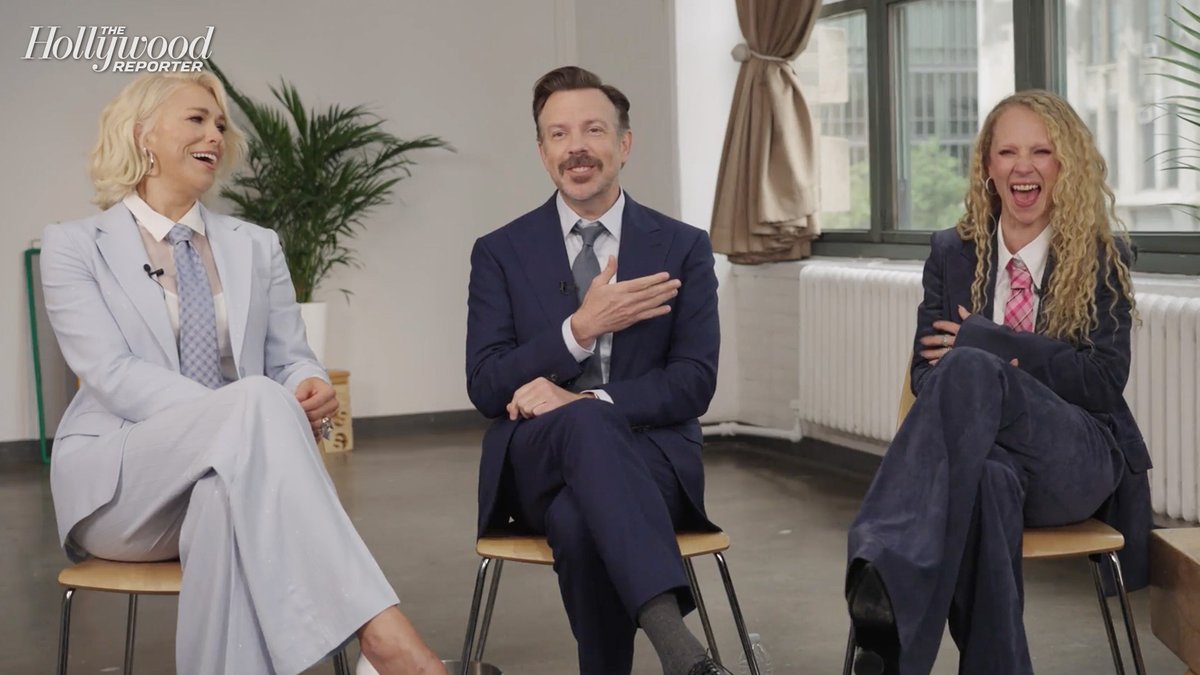 #THRCover and #TedLasso stars Jason Sudeikis, Hannah Waddingham and Juno Temple sat down with The Hollywood Reporter to ask each other rapid fire questions about the Apple TV show.