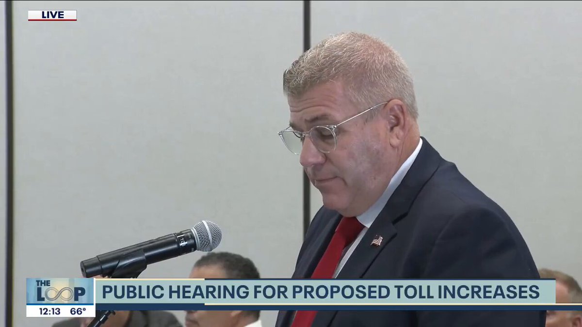 I went to the Illinois Tollway Board meeting in Aurora to urge the board to reject the largest passenger toll increase in Illinois history. Illinoisans have paid enough.