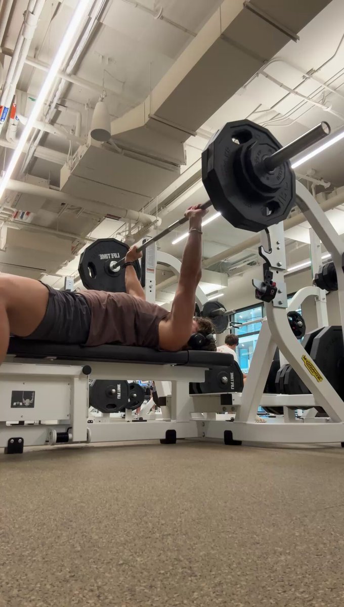 Bench isn’t where I want but we making progress