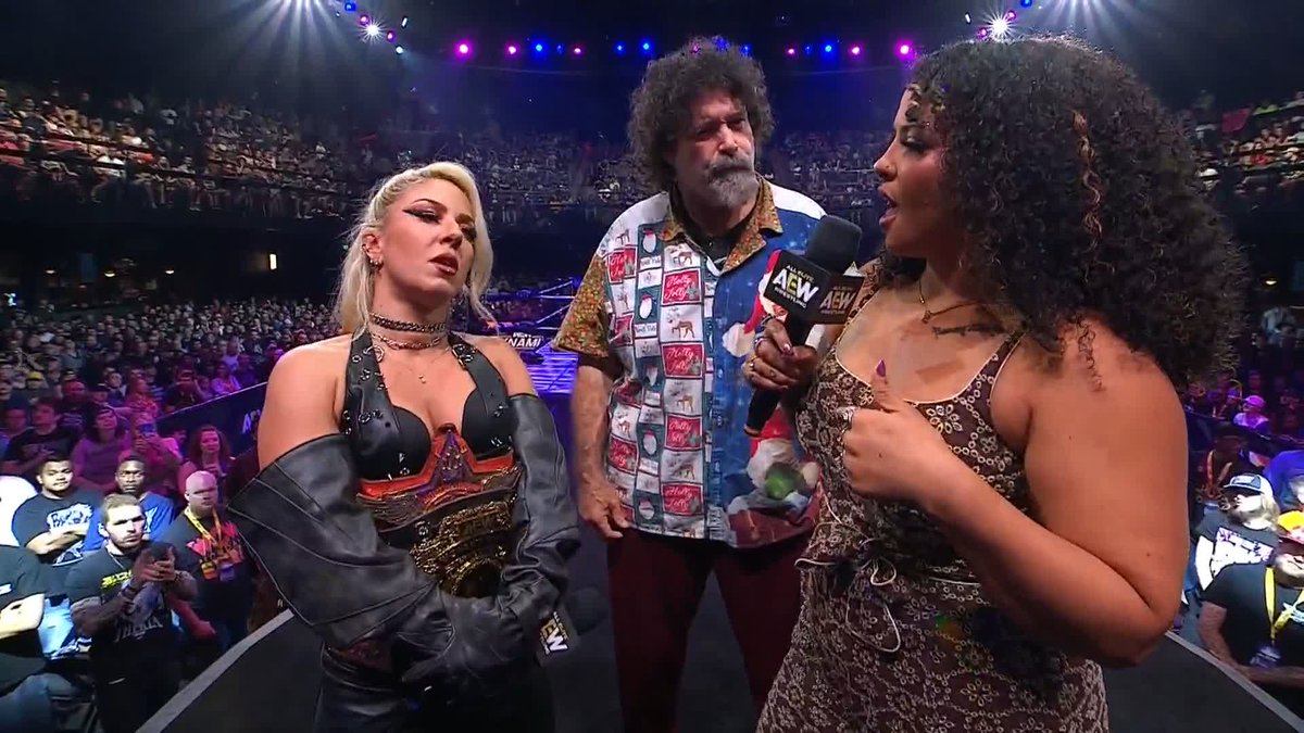 "I think you talk all big because you feel so small!" - @WillowWrestles Watch #AEWDynamite LIVE on TBS &amp; HBO Max