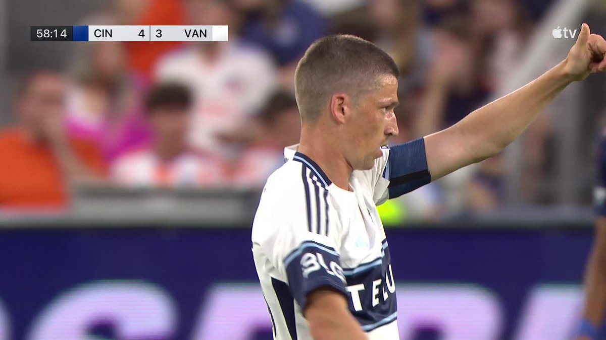 No doubt about that one from Ryan Gauld 🔥 Vancouver makes it a one-goal game.