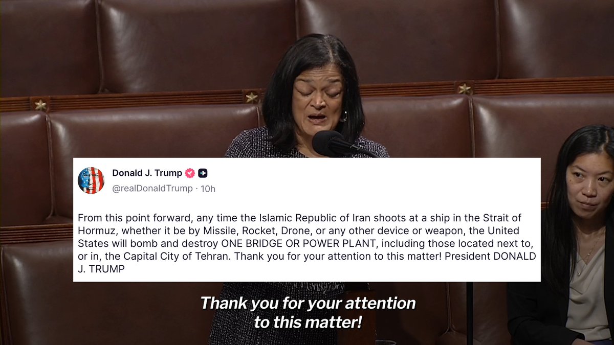 My War Powers Resolution is a vote of conscience. Congress must stand up for our fellow Americans, our Constitution, and our Article I authorities. Vote YES to end this war.
