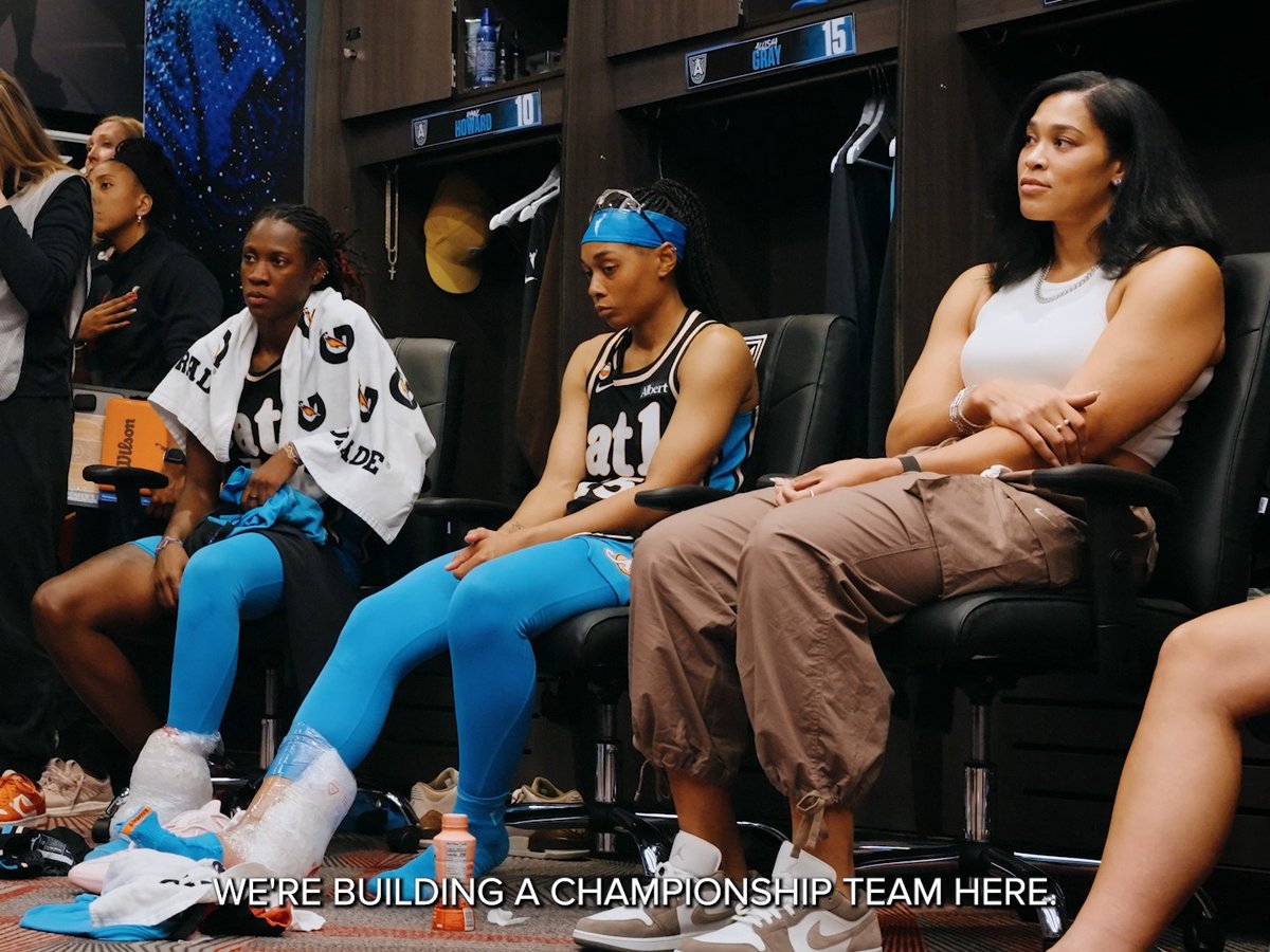 Nothing given. Always earned. We're building something special here. New Atlanta Dream All-Access tomorrow 📺