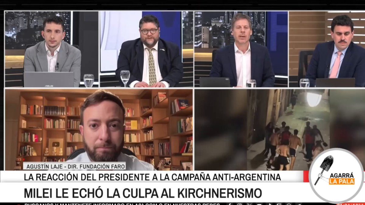 🇦🇷🔥 ESTALLÓ AGUSTÍN LAJE EN A24 CONTRA LOS ZURDOS Y LA CAMPAÑA ANTI ARGENTINA: "UN DESCRÉDITO INTERNACIONAL VALIDADO POR EL KIRCHNERISMO Y PROGRESISMO" Javier Milei Agustín Laje