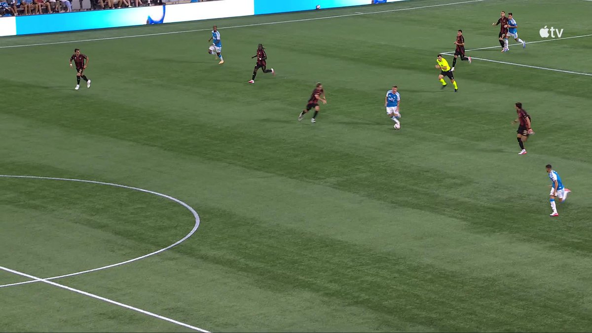 🇨🇴 GOOOL de Kerwin Vargas. En uno de sus últimos partidos con #CharlotteFC antes de ir a #Paranaense, el colombiano marcó el 1-0 ante #AtlantaUnited, al 16’ 👀 Es su tercera anotación en lo que va de la temporada de MLS