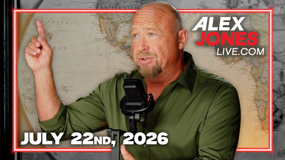 MUST-WATCH WEDNESDAY FULL SHOW: Trump To Give Nuclear Weapon Capability To Saudi Arabia In MASSIVE Escalation! House Passes NDAA With Israeli Takeover Provision, Bill Now Goes To Senate! Bill Gates Caught Funding The Epstein Investigation Into Himself! PLUS, Alex Jones Predicts The Trump Admin Will Sell The Tate Brothers Down The River & Allow Them To Be Extradited To The Psychotic Police State Known As The UK! FINALLY, Former Green Beret & World Renowned Combat Journalist / Geopolitical Analyst, Michael Yon, Joins Alex Jones Live In-Studio To Break Down How The World's Two Major Power Blocks Are Now Locked In A Hot War For Global Domination: Communist China VS The Zionist-Controlled West! THIS IS POWERFUL INFO! — 7/22/26