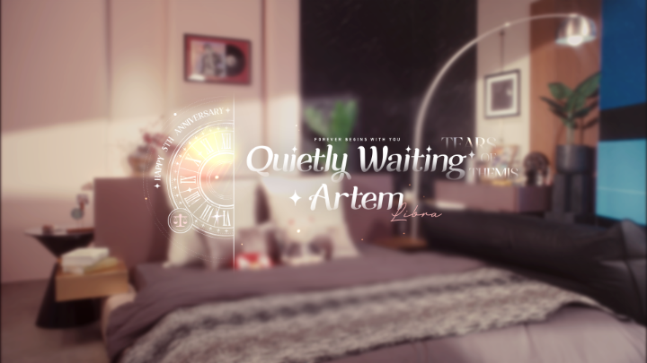 ✦ Quietly Waiting - Artem ✦ Red beans hold his yearning, where years of love finally take root and blossom. #TearsOfThemis #ToT5thAnniv #ToTWedding