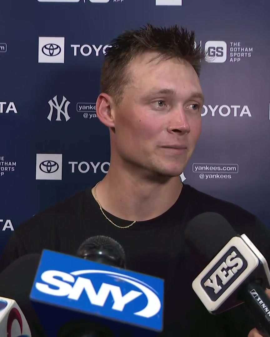 "As a starter, I feel like I'm being crafty and pitching a little more than just the blacked-out adrenaline, throwing as hard as I can in the 9th" Will Warren talks about the adrenaline of pitching out of the bullpen: