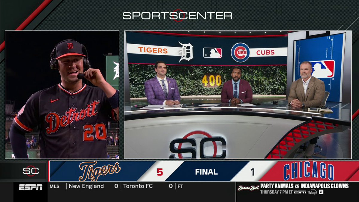 "We show up every single day expecting to win. That's what winning teams do, they find different ways to win." Detroit Tigers first baseman Spencer Torkelson joins SportsCenter and speaks on the team's success ⚾️