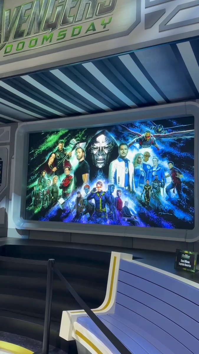 All-new Marvel logo on display at San Diego Comic Con. #SDCC