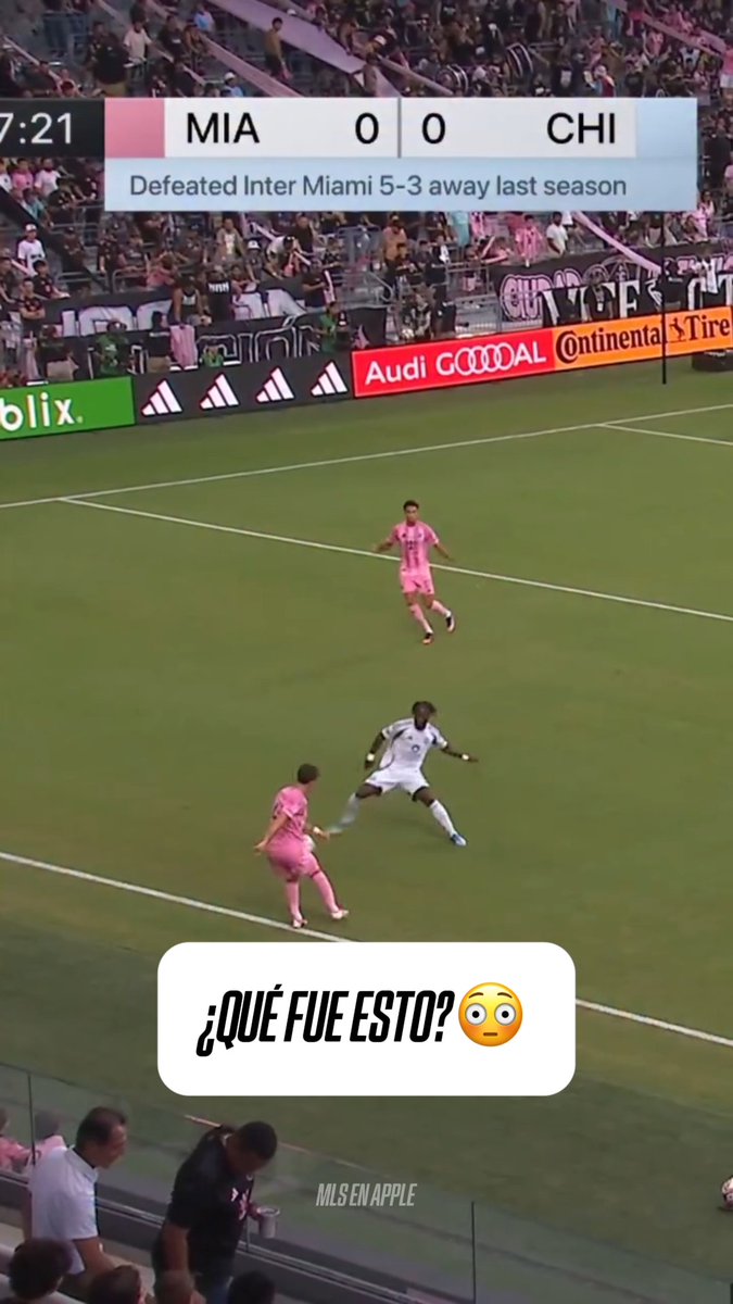 😳 ¡OSOTE EN LA MLS! Vía: @mls en Apple.