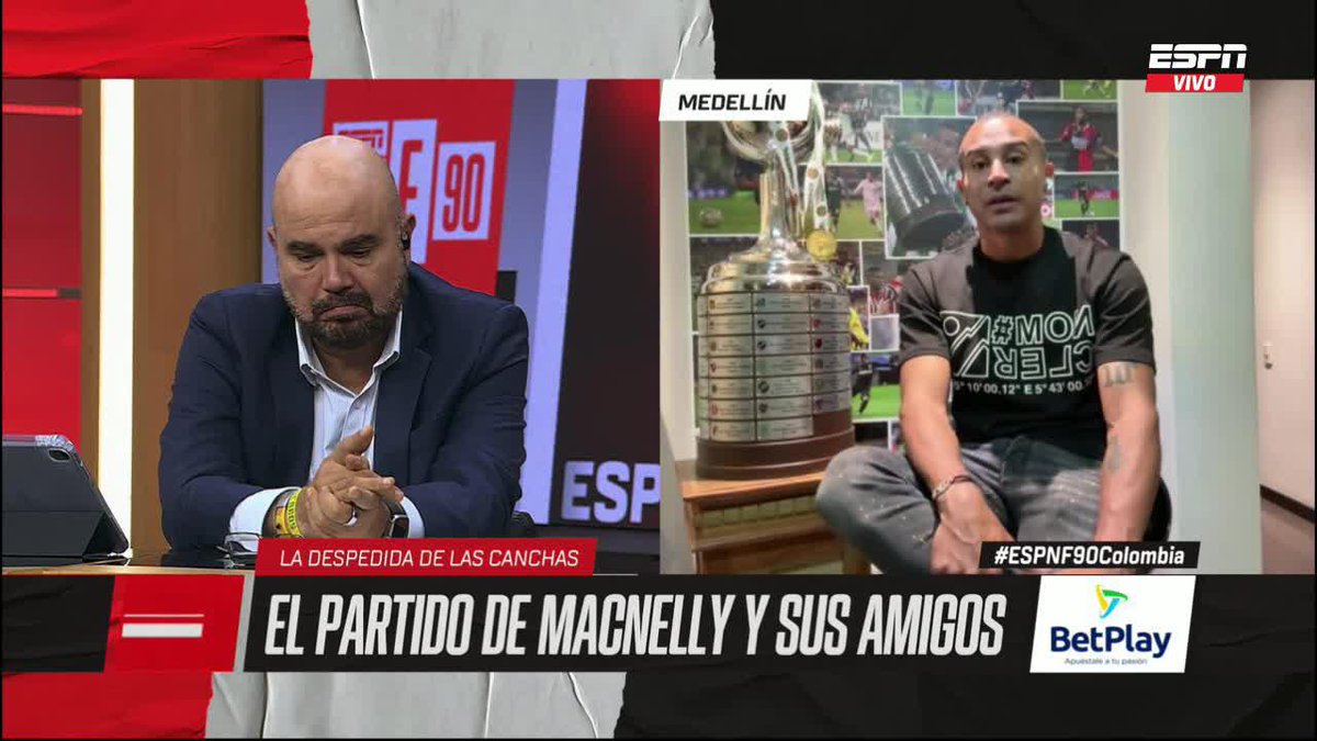 "ES COMPLEJO que Nacional gane la tercera Libertadores pero tomó una buena decisión al traer este cuerpo técnico" Macnelly Torres y la actualidad del Verdolaga con Lucas González a la cabeza. ▶️ No te pierdas #ESPNF90Colombia en el Plan Premium de #DisneyPlus