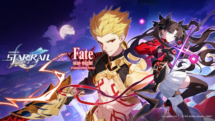 "🎁Event With Rewards" Honkai: Star Rail × Fate[UBW] Collab Trailer — "A Long Awaited Reunion" 📺: "Hahahahaha! I don't care if you're a powerless goddess or a mage, hand over my Holy Grail!" "You talk too much, Goldy! I'm super reliable when it matters~" "Has anyone seen Lancer? Huh, what a familiar feeling..." ※ Special Note: The in-game voice-over language for the collaboration character is only available in Japanese, Chinese, and Korean. You can switch to other voice-over languages in-game, or navigate to Character Details > Information > Voice to individually switch the collaboration character's interaction, combat, and idle voices to the Fate[UBW] original licensed voice-over (Japanese). Japanese Voice: Rin Tohsaka (Fate[UBW]) — Kana Ueda Saber (Fate[UBW]) — Ayako Kawasumi Male Trailblazer — Enoki Junya Female Trailblazer — Ishikawa Yui Gilgamesh (Fate[UBW]) — Tomokazu Seki Lancer (Fate[UBW]) — Nobutoshi Canna Archer (Fate[UBW]) — Junichi Suwabe Castorice — Saito Chiwa Follow this account and share this post to participate in the event 20 lucky winners will be randomly selected to receive gift cards worth approximately 25 USD. Deadline: 2026/7/30 23:59 (UTC+8) Download the Game ▼ View Detailed Event Rules: