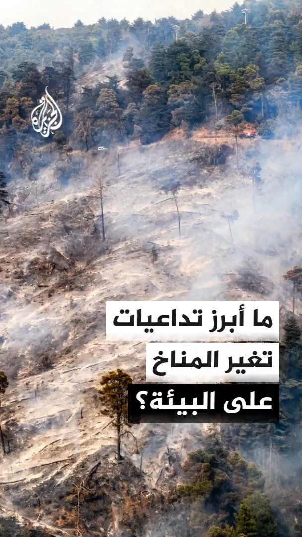 ما علاقة التغيرات المناخية بتصاعد حرائق حوض البحر الأبيض المتوسط؟ خبير الكوارث الطبيعية وتغير المناخ بدوي رهبان يجيب #الأخبار