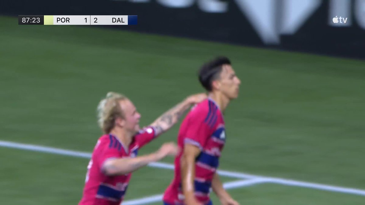 PETAR MUSA! Back from the World Cup and onto the scoresheet to put FC Dallas ahead late!