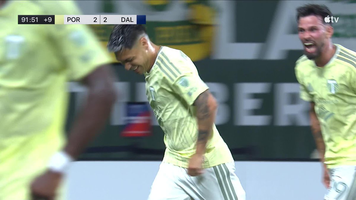 Felipe Mora brings Portland Timbers level in second half stoppage time! 🤯