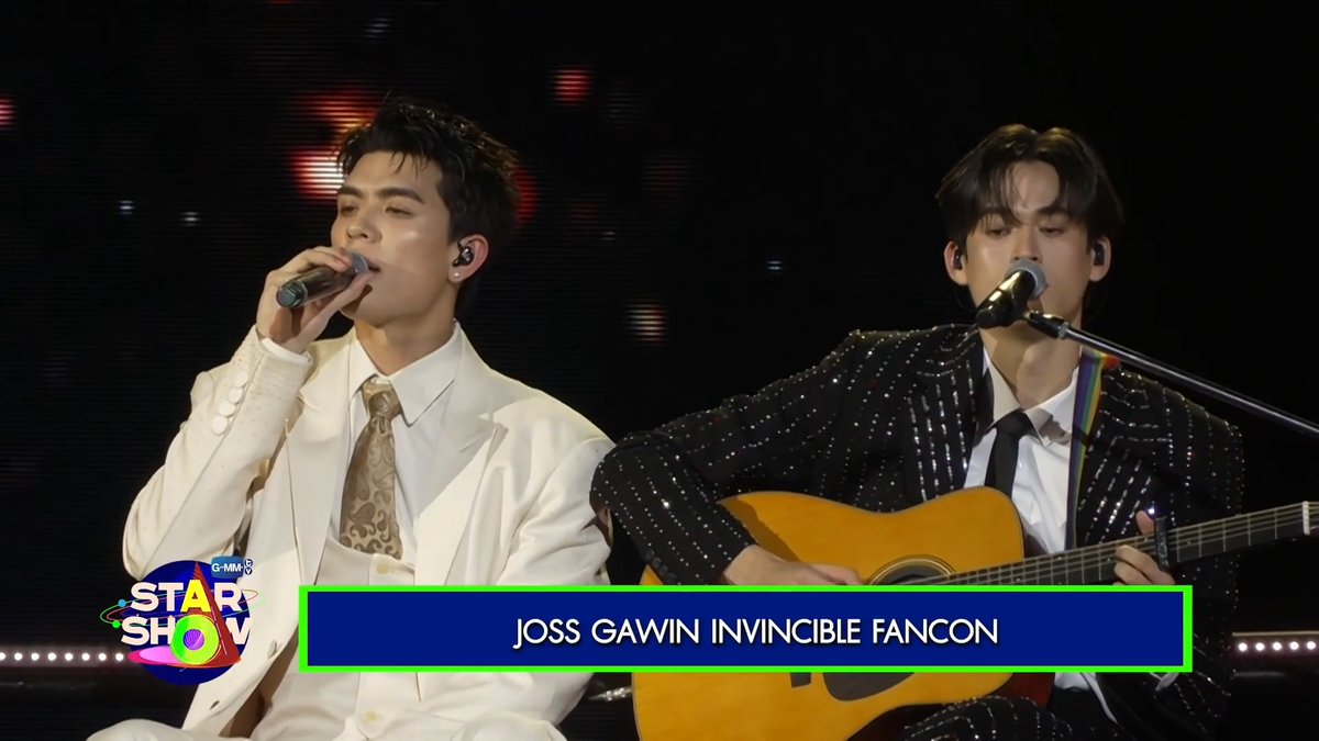 [ตัวอย่าง] รายการพิเศษ GMMTV STAR SHOW : JOSS GAWIN INVINCIBLE FANCON ส่งตรงความประทับใจจาก JOSS GAWIN INVINCIBLE FANCON กับ “จอส-กวิน” ที่ขนโชว์สุดพิเศษและเพลงเพราะ ๆ มาให้แฟน ๆ ได้ฟินกันแบบเต็มอิ่ม 📺 รับชมพร้อมกันคืนนี้ เวลา 20:30 น. ทางหน้าจอทีวีช่อง GMM25 #JossGawinFancon #GMMTV #ช่องGMM25 #GMM25