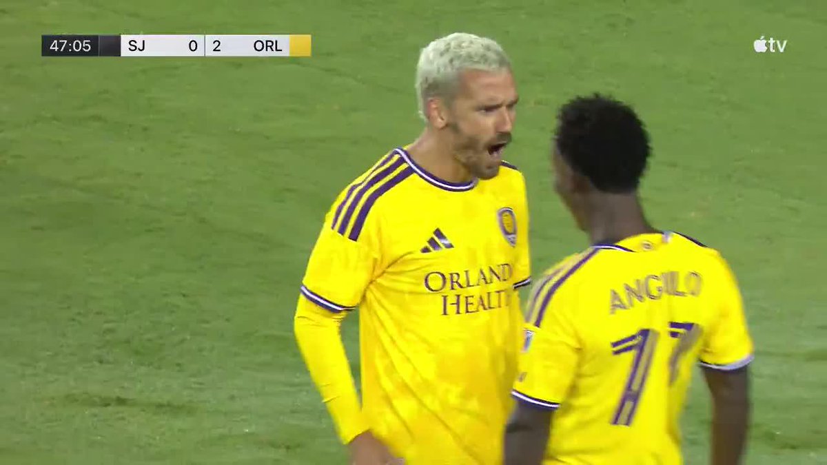 PRIMER GOL DE GRIEZMANN EN LA #MLS: el jugador francés anotó en la goleada 4-0 de Orlando City ante San Jose Earthquakes. 📺 Major League Soccer on Apple