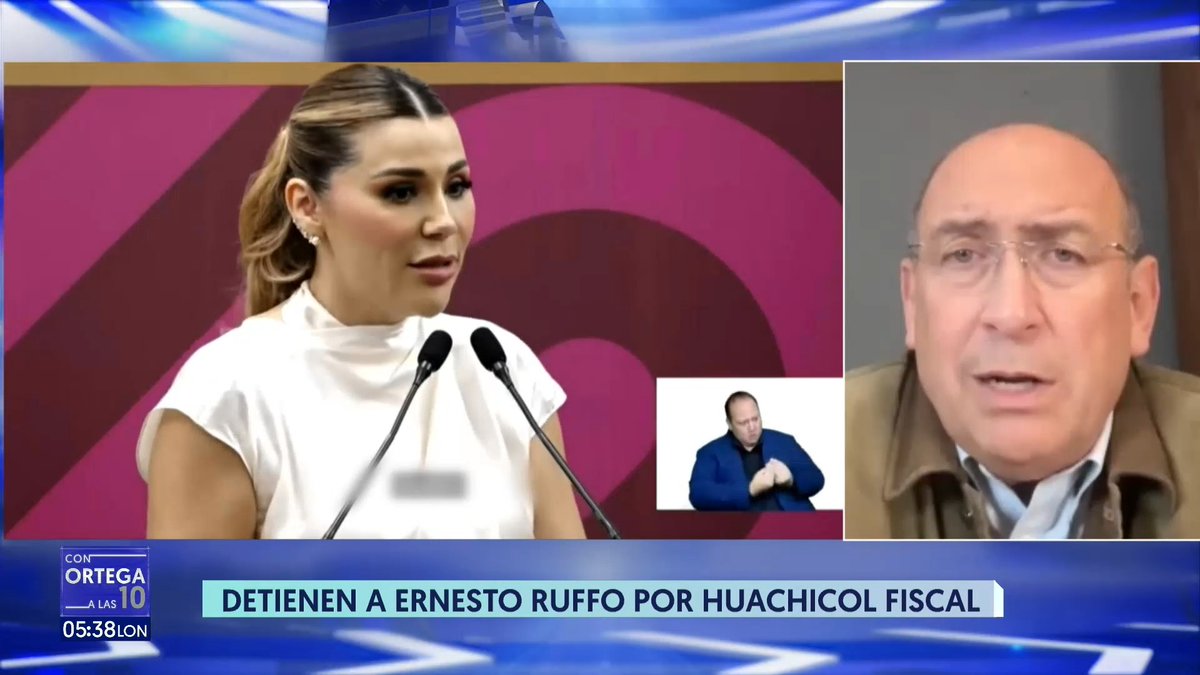#ConOrtegaALas10 | Morena trata el caso de Ernesto Ruffo Appel con las características de un escándalo político, mientras que la gobernadora Marina del Pilar está en un grave problema porque traicionó a México, dijo el diputado Rubén Moreira (Rubén Moreira). 📺: Guillermo Ortega Ruiz