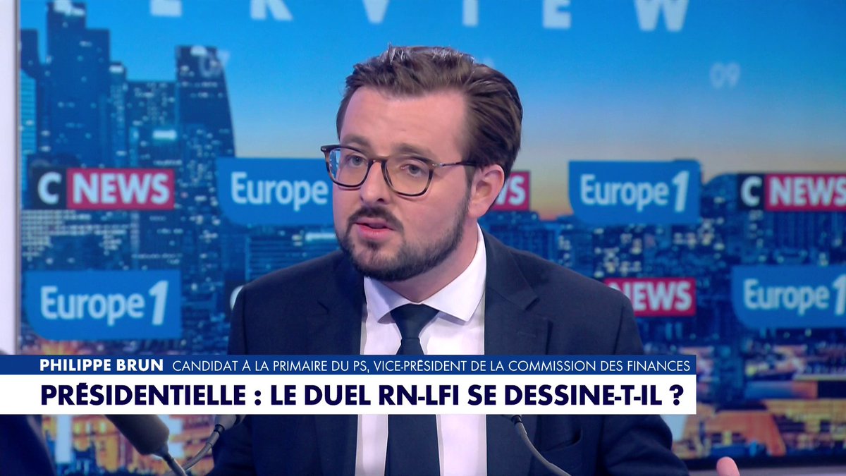 Face à un RN en position de force, Philippe Brun affirme : «S'il y avait un second tour RN / LFI, je voterais pour Jean-Luc Mélenchon», dans la #GrandeInterview Toute l'info est à retrouver sur