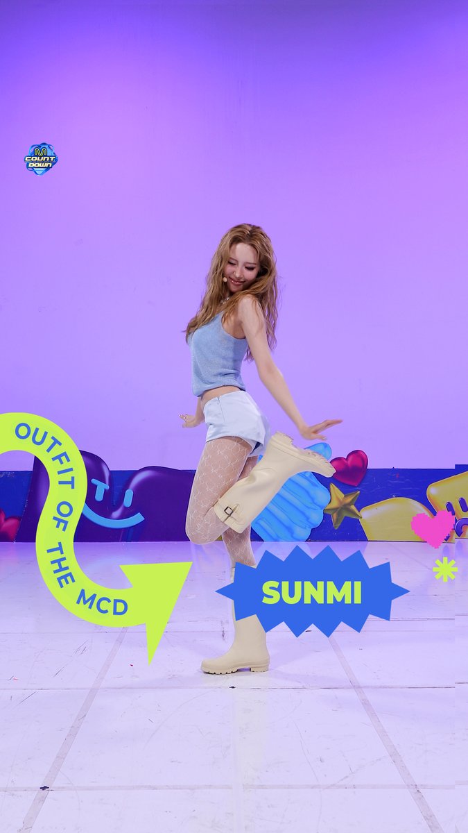 𝟐𝟔𝟎𝟕𝟐𝟑 𝑶𝒖𝒕𝒇𝒊𝒕 𝑶𝒇 𝑻𝒉𝒆 𝑴𝑪𝑫 : 𝑶𝑶𝑻𝑴 with #선미 #SUNMI 잠시 후 저녁 6시! 엠카 본방사수 잊지마세요 🫶 #MCOUNTDOWN #엠카운트다운 #OOTM
