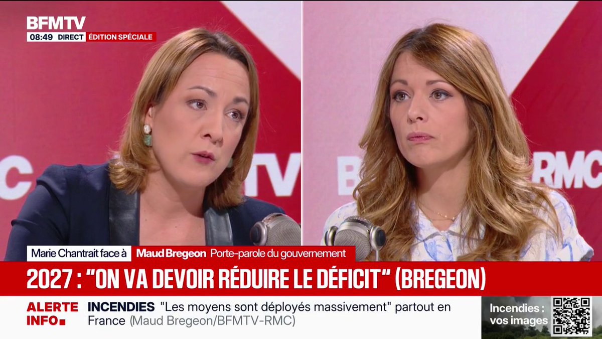 Budget 2027: Maud Bregeon assure que le gouvernement "n'exclut pas" d'utiliser le 49.3