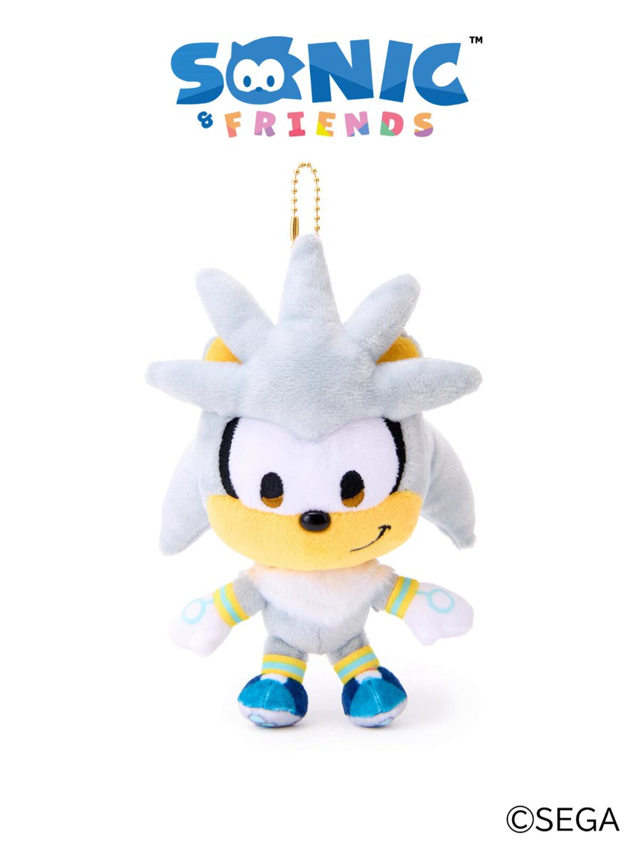 ＼ 7月23日(水) 新発売🎉 ／ 「SONIC ＆ FRIENDS」マスコット登場🦔✨ 💙 チャオ 🤍 シルバー 💜 ルージュ 手のひらサイズで持ち運びも◎ バッグやポーチにつけて 一緒におでかけしよう💕 #ソニック #ソニフレ