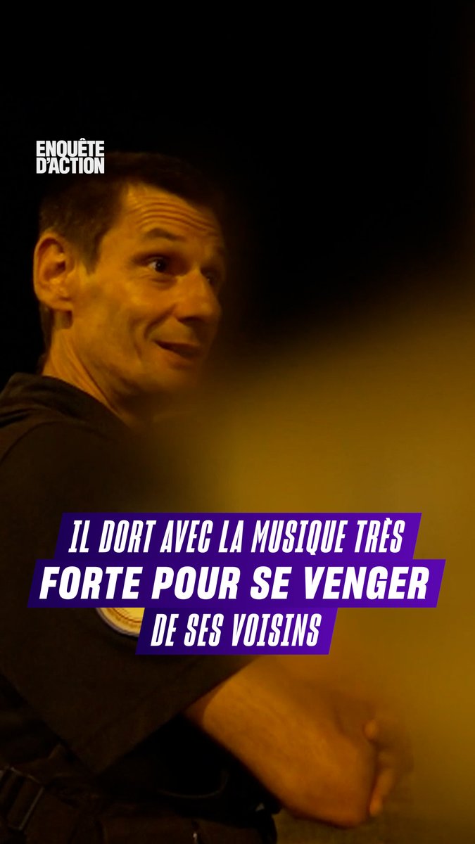 "J’en ai plein le c** !" 🤬 Cet homme recourt au tapage nocturne pour riposter contre ses voisins qui feraient trop de bruit 🔊 #EnquêtedAction "Orléans : les patrouilles mouvementées de Police Secours", vendredi à 21:10 sur W9 et M6+