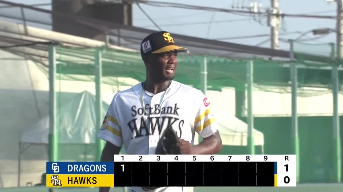 復活の「M」 モイネロ ファームでの復帰登板！ 初回1失点もアウトは全て三振！ ⚾ソフトバンク×中日（ファーム） #sbhawks #だったらDAZN