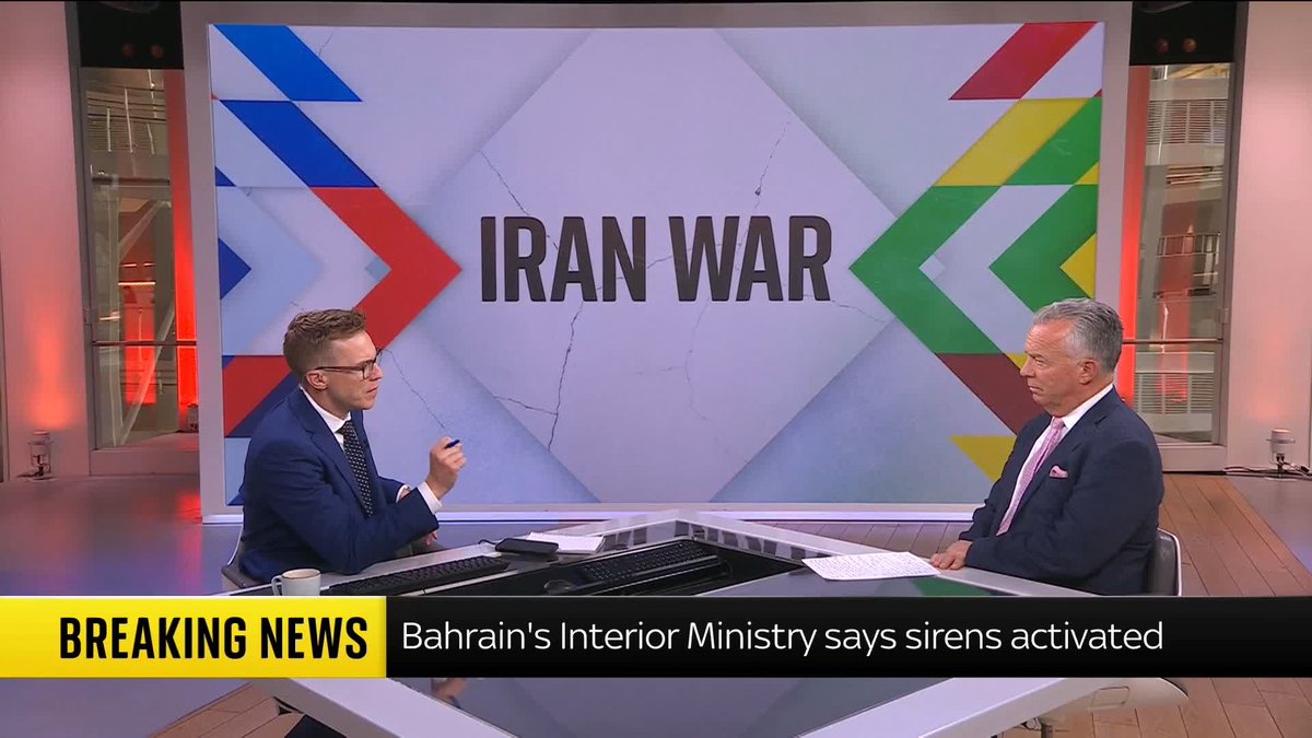 BREAKING: Sirens activated in Bahrain, according to the Interior Ministry. Sean Bell FRAeS CDir BSc examines the latest event from the Iran war. 📺 Sky 501, Virgin 602, Freeview 233 and YouTube