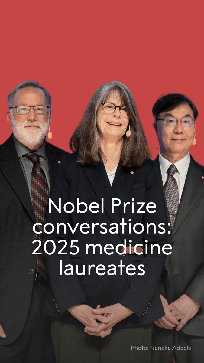 In our newest podcast episode, host Adam Smith speaks with the 2025 medicine laureates – Mary Brunkow, Fred Ramsdell and Shimon Sakaguchi about the persistence it takes to make discovery. Listen now: