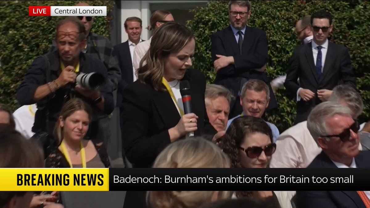 "This is a new and different Conservative Party." Sky's Lucy McDaid asks Kemi Badenoch about reports former Conservative cabinet minister Sir Grant Shapps has had his application to stand as a Tory MP at the next election rejected. 📺 Sky 501/YT