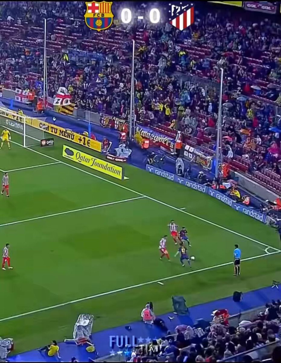 There is somebody out there who thinks Messi hasn’t scored a hattrick against Atletico Madrid. 😭