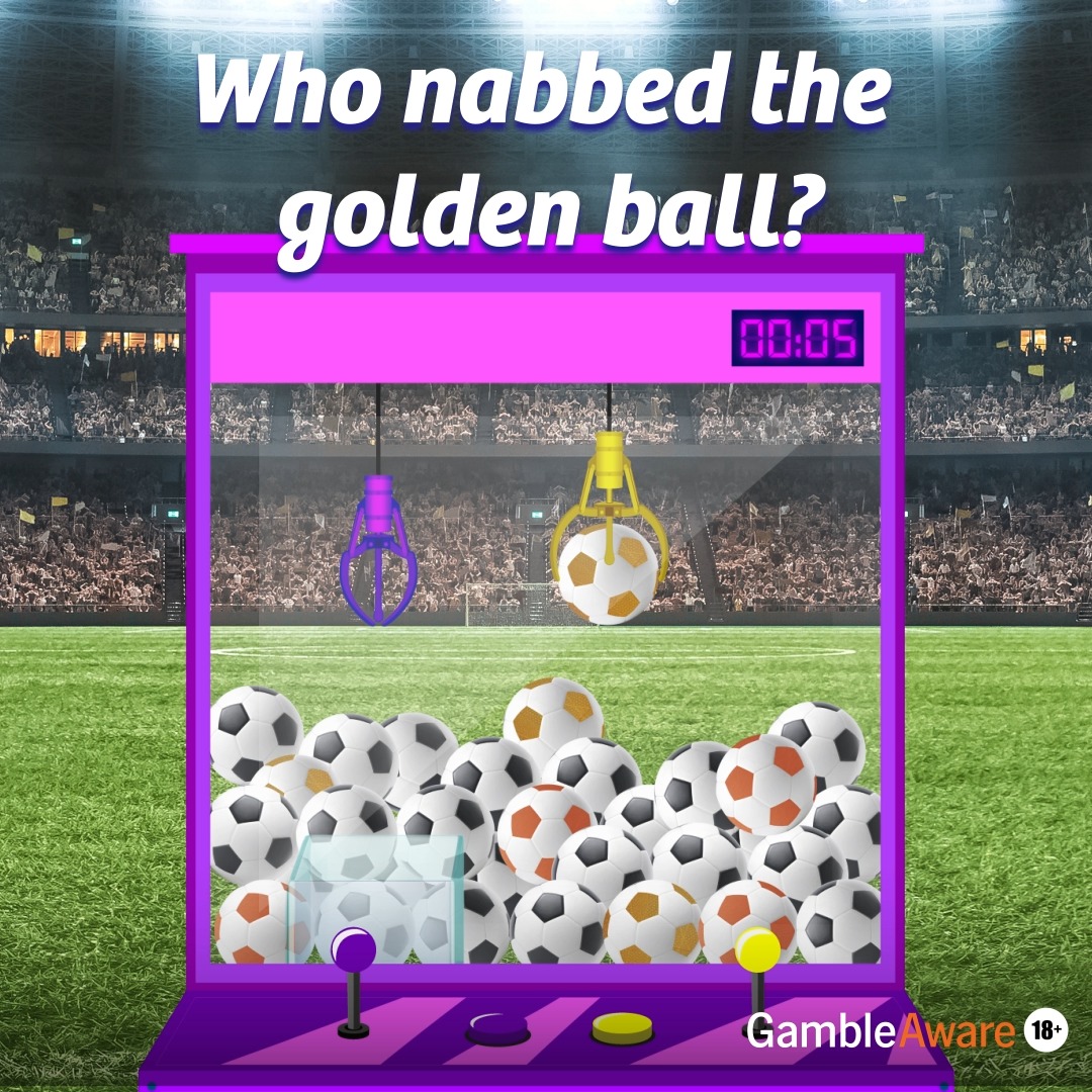 🏆 Bring the golden ball home to 𝐧𝐚𝐛 𝐚 £𝟓𝟎 𝐀𝐦𝐚𝐳𝐨𝐧 𝐯𝐨𝐮𝐜𝐡𝐞𝐫! Just tell us which coloured crane nabbed the ball and at what time for the chance to win. ___________ Three randomly selected winners will be announced on 6th August to win a £50 Amazon voucher each. Vouchers are not exchangeable.
