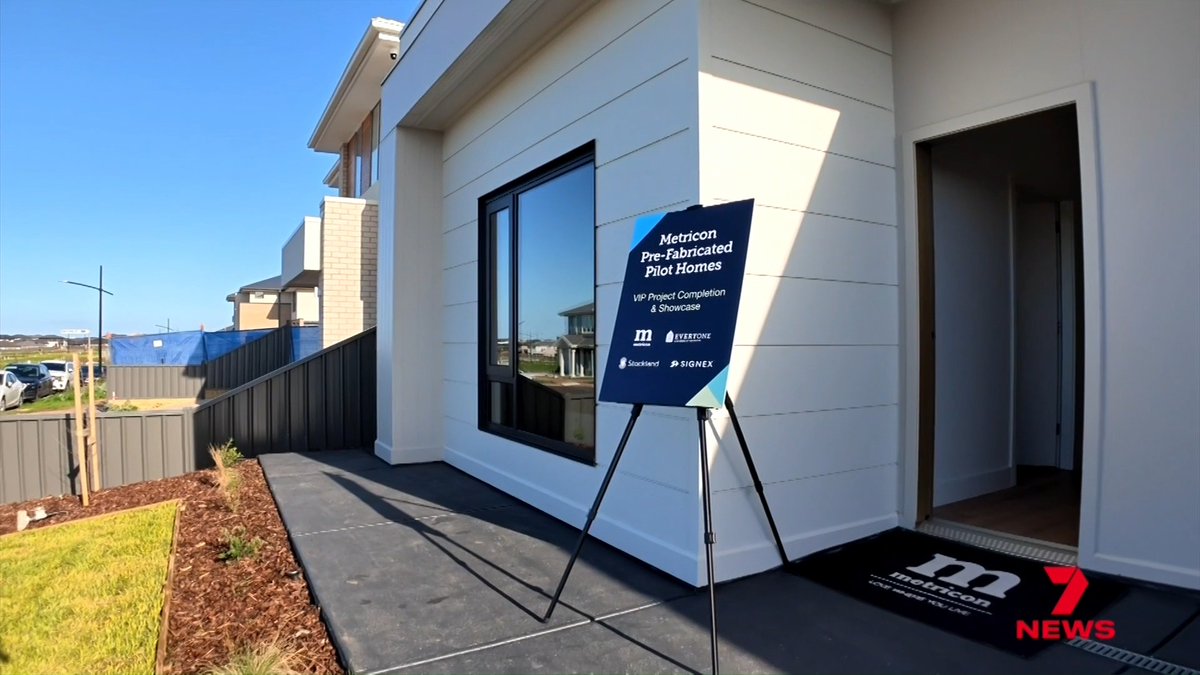 The fastest houses ever built in Australia have been finished in Melbourne’s west. Developers used Lego-like parts made in China to construct the homes in a matter of days. Melina Sarris