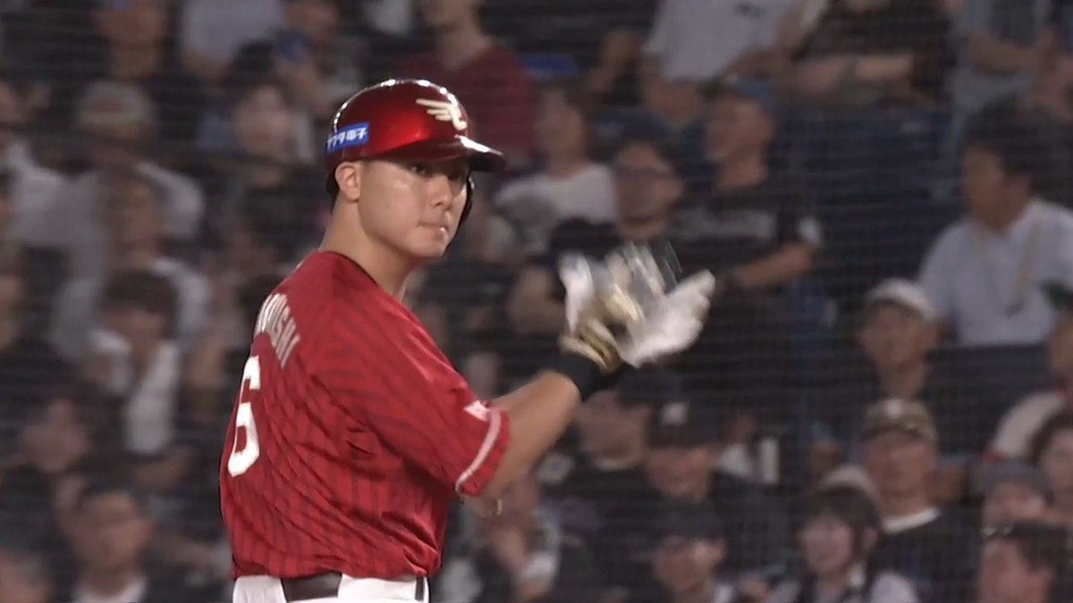 流石の得点圏での勝負強さ!💪 チームを救う一打!✨ 東北楽天 村林一輝 選手のタイムリーヒットで同点に追いつく!🔥🔥 👇スマホ・テレビで試合観戦!