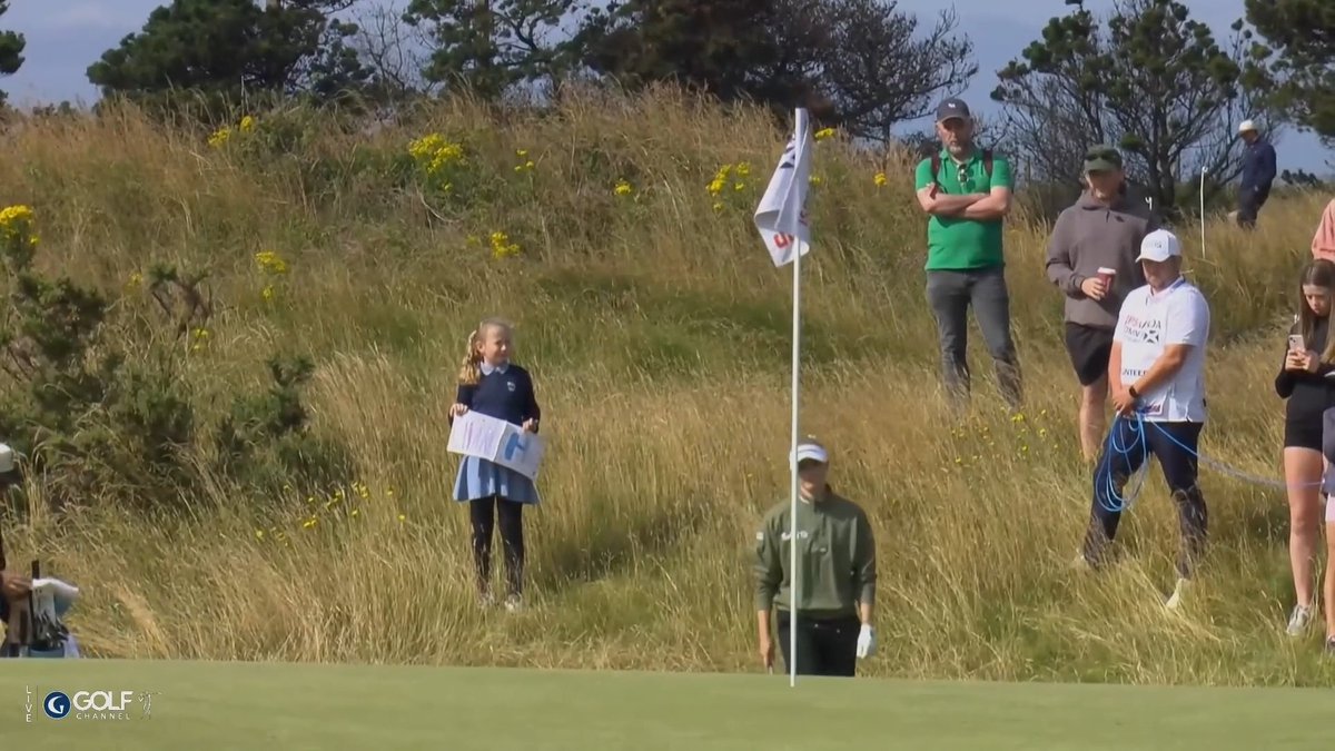 Charley Hull had a 15-foot putt for birdie that turned into a quadruple bogey at the Women's Scottish Open 😳
