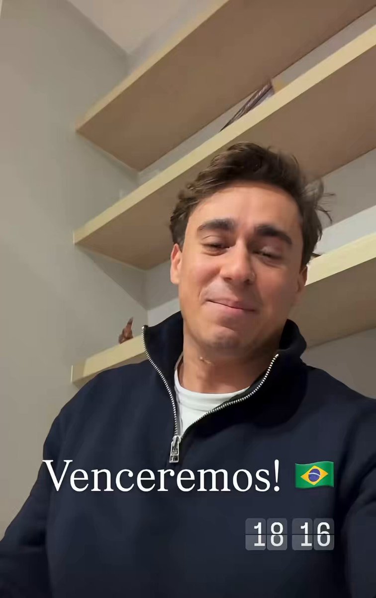 Deputado Nikolas Ferreira Nikolas Ferreira totalmente engajado pra tirar o Brasil desse buraco escuro chamado PT. FLÁVIO BOLSONARO PRESIDENTE 2026