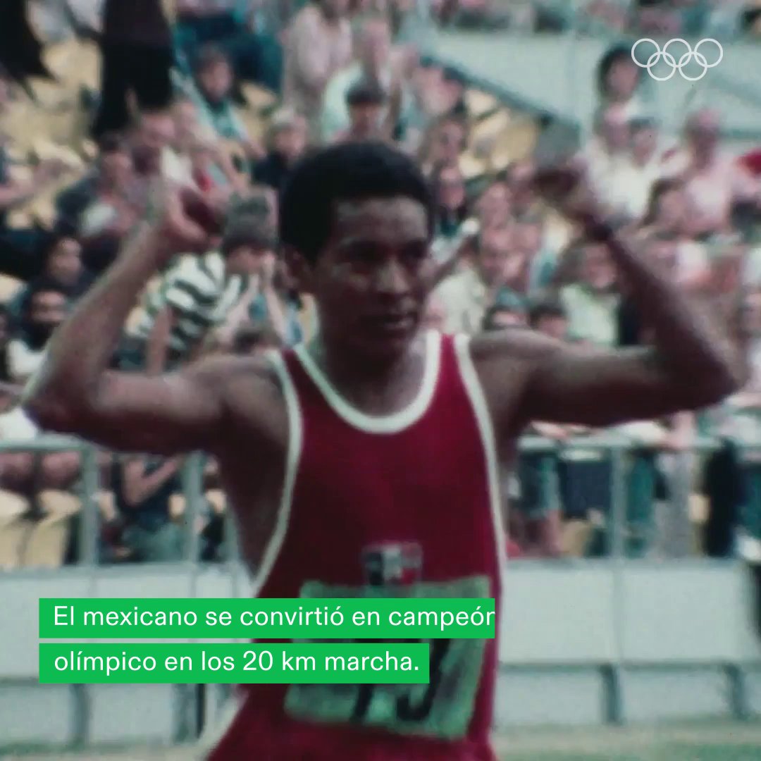 ¡México lindo y querido! 🇲🇽 Hoy se cumplen 5️⃣0️⃣ años del primer oro mexicano en el atletismo olímpico gracias a Daniel Bautista en la prueba de los 20 km marcha. 🥇 #JuegosOlimpicos #Montreal1976 l Comité Olímpico Mexicano