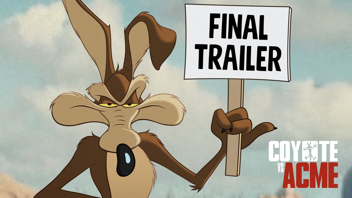 ❤️ this post to join Coyote's cause and get updates on Coyote vs. ACME, only in theaters August 28