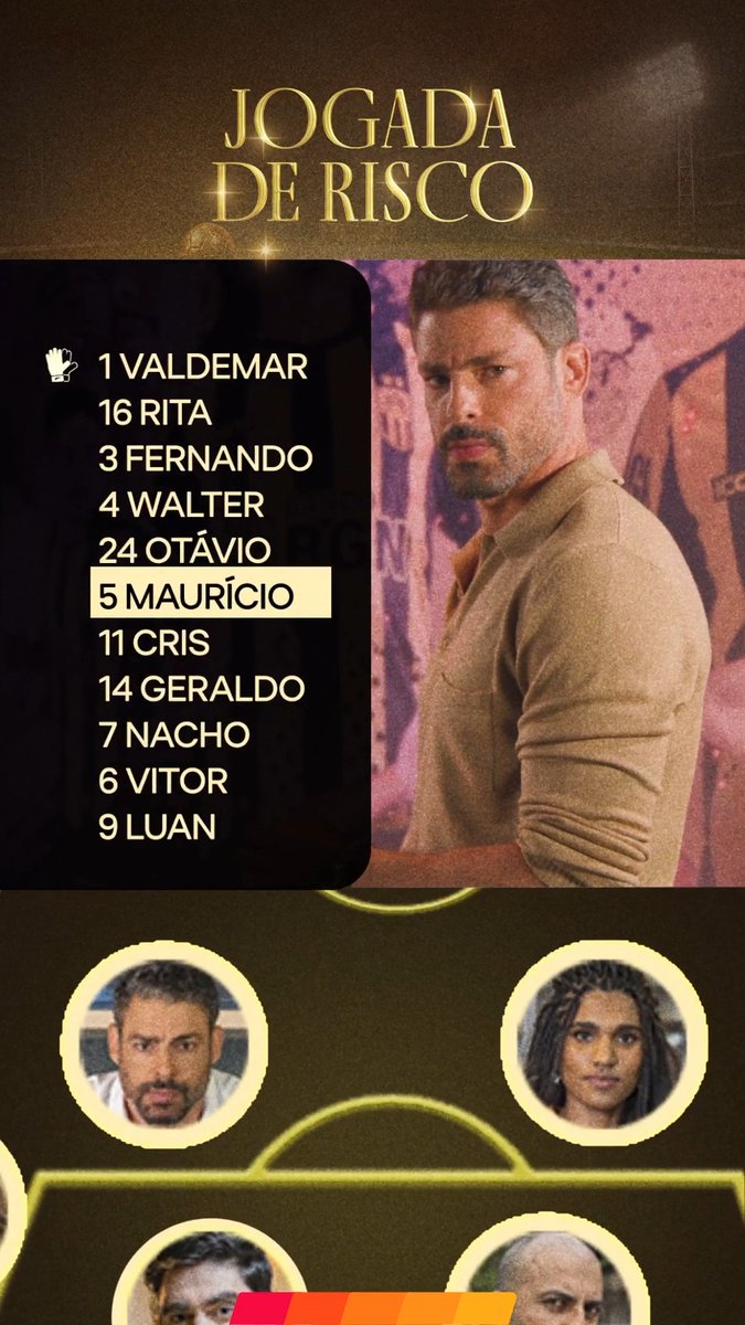 E comeeeeeça o jogo! Os primeiros episódios de #JogadaDeRisco já estão disponíveis ⚽️