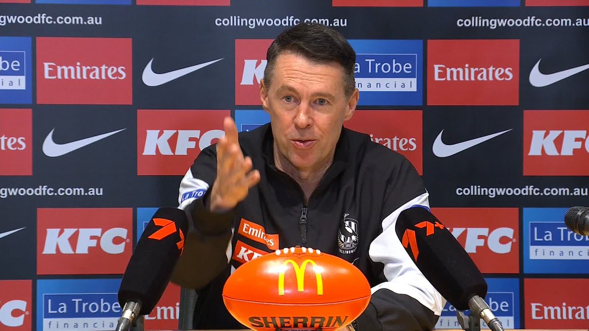 "I teach my children that we don't boo. We show respect to all people." 🗣️ Craig McRae on the booing of Isaac Quaynor