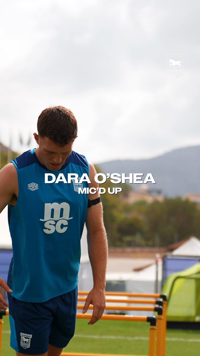 🗣️ "Nacho, with me!" Dara O'Shea is the next Town player to be mic'd up for a training session in the La Manga heat. Watch in full on TownTV.