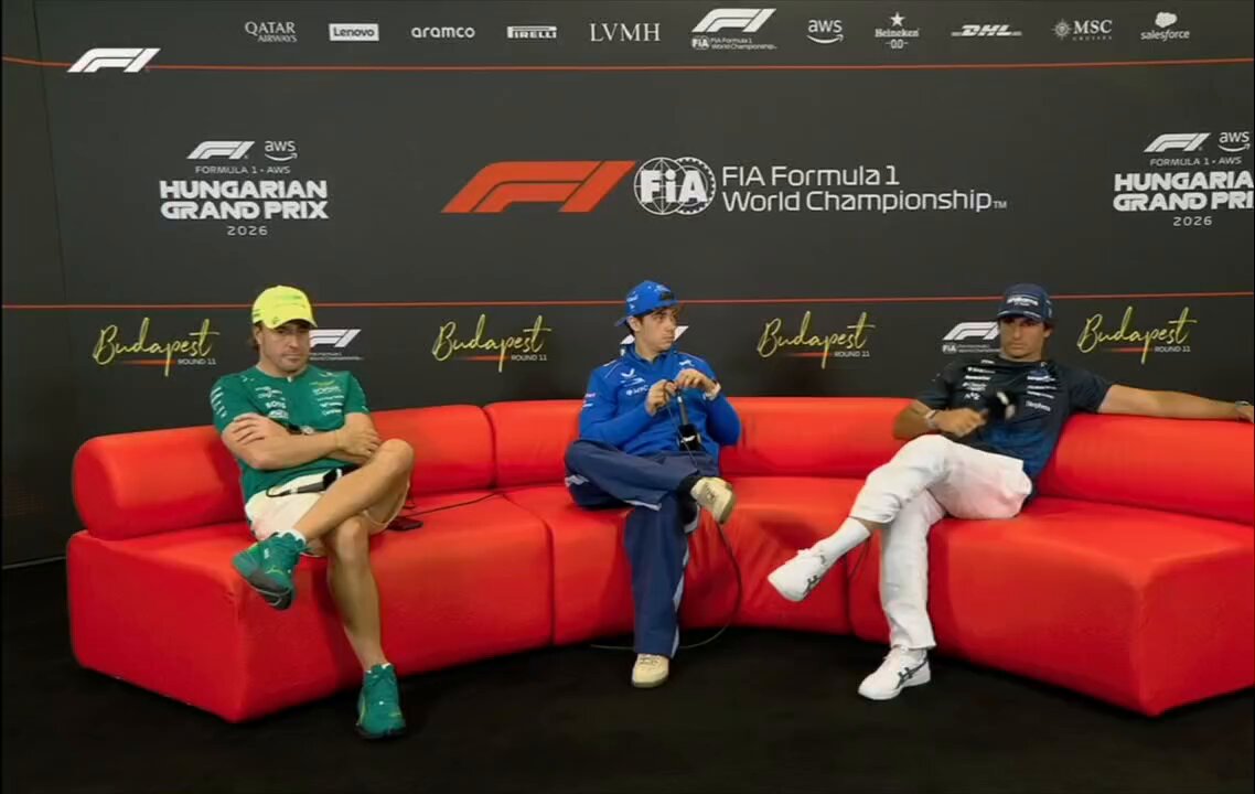 carlos praising fernando alonso and spanish sports 🇪🇸❤️ 🗣️: what would it feel for you two (carlos and fernando) to give that joy of the world championship in f1 to the spanish people? carlos: well, i think fernando is the right guy to answer this question because he's had the pleasure and the success to give that joy to spanish people, to me when i was following f1 and i was his biggest fan and his biggest supporter and i can only say, yeah, it must be an incredible feeling. i've had my little experience of it by giving a win to spain in f1 and that was, when i heard the national spanish anthem, probably the most emotional moment of my career, standing on the top of the podium, hearing your anthem with your flag behind you, i think that is the thing that any driver or any athlete dreams about. and, yeah, i think we are incredibly lucky in spain. well, you could say lucky, but when you have so many athletes in so many disciplines that are so good for such a relatively small country, it cannot be luck. it needs to be that we are investing well in infrastructure around sports. and when you look and you go to the smallest village in spain, you still see a 25-metre swimming pool, you see a 400-metre running track, you see a football pitch, you see a basketball pitch, you see all kinds of olympic installations, and that's in the smallest village you can imagine. so i think we are a country that invests a lot in sports, and from a very young age. and in the end, it pays off, and it makes me a proud spaniard to see that such a relatively small country is so well represented in any kind of discipline, from motorsports to motogp to tennis to football, masculine and feminine. i don't know. i think we are a very successful country in that way, and it makes me proud.