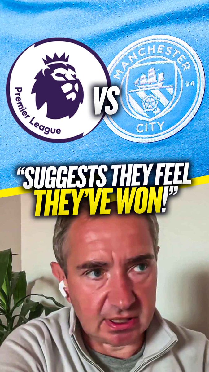 🤦♂️ "I don't know what's going on... completely out of the realms of normality!" ✅ "Spending and putting their money where they mouth is suggests that they've won!" Darragh MacAnthony pushes Stefan Borson to give his prediction for the verdict on #MCFC's 115 charges! 👀