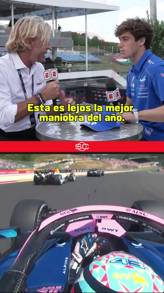 🛞 Colapinto y... ¿LA MANIOBRA DEL AÑO? Así explicó el piloto argentino la impresionante acción que protagonizó en el pasado Gran Premio de Bélgica. 🔥 📺 #HungarianGP | Toda la temporada de #F1 por #DisneyPlus Plan Premium