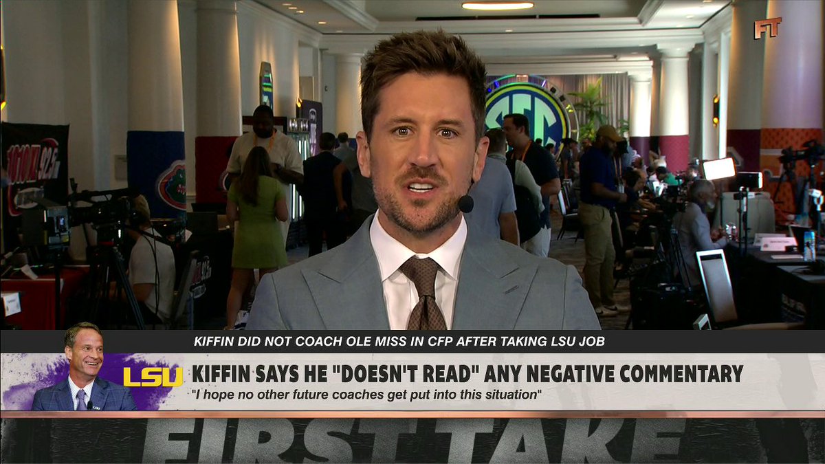 "The calendar didn't allow it to be a clean break. ... He had to choose between leaving [for] a dream job ... and coaching his team in the Playoff. ... The calendar of college football is broken." —Jordan Rodgers on Lane Kiffin leaving Ole Miss for LSU 👀